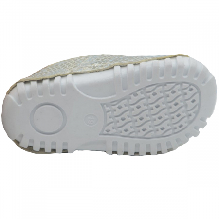 Pantofi ortopedici din piele pentru fete Mini Junior MJF1F-21, Auriu [2]