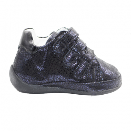 Pantofi ortopedici din piele pentru fete Small Foot PCFSM7-Bl-19, Bleumarin [1]