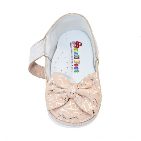 Pantofi ortopedici din piele pentru fete Small Foot PFSF-01, Roz [3]