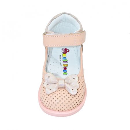 Pantofi ortopedici din piele pentru fete Small Foot PFSF-11, Roz [2]