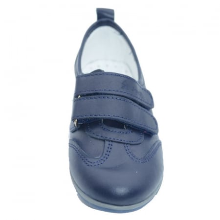 Pantofi ortopedici din piele pentru fete Small Foot SMFP13-B-30, Bleumarin [1]