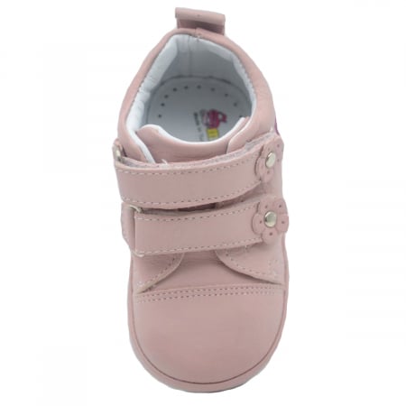 Pantofi ortopedici din piele pentru fete Small Foot SMFT1F-19, Roz [1]
