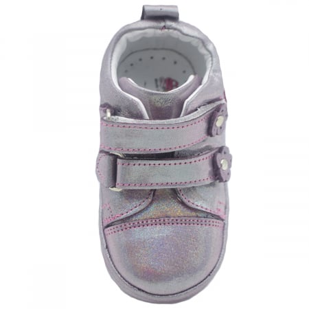 Pantofi ortopedici din piele pentru fete Small Foot SMFT2F-19, Mov [3]