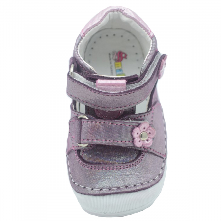 Pantofi ortopedici din piele pentru fete Small Foot SMFT5F-18, Mov [3]
