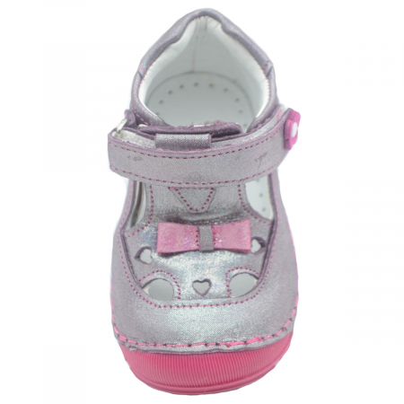 Pantofi ortopedici din piele pentru fete Small Foot SMFT6F-21, Mov [1]