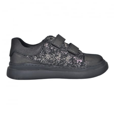 Pantofi ortopedici din piele, pentru fete Small Foot, V37N, Negru [2]