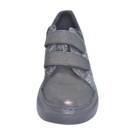 Pantofi ortopedici din piele, pentru fete Small Foot, V37N, Negru [1]