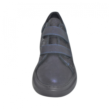 Pantofi ortopedici din piele, pentru fete Small Foot, V43B, Bleumarin [1]