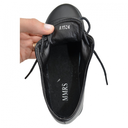 Pantofi ortopedici eleganti pentru baieti MRS 1524N, Negru [3]