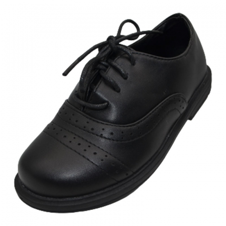 Pantofi ortopedici eleganti pentru baieti MRS 1524N, Negru [2]