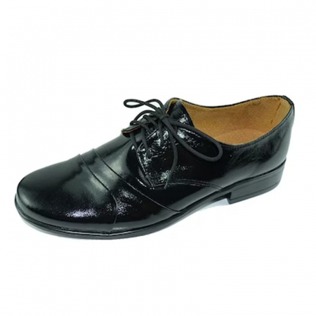 Pantofi eleganti baieti - Pantofi eleganti pentru baieti KMK 83C, Negru