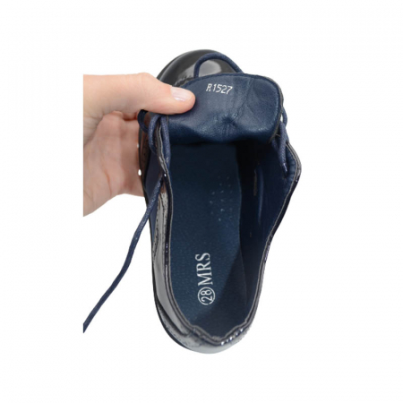 Pantofi ortopedici eleganti pentru baieti MRS R1527-B, Bleumarin [2]