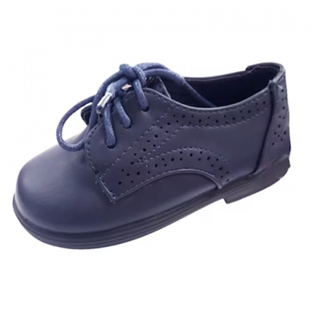 Pantofi eleganti baieti - Pantofi ortopedici eleganti pentru baieti MRS S1523, Bleumarin