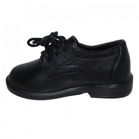 Pantofi ortopedici eleganti pentru baieti MRS S1523N, Negru [2]