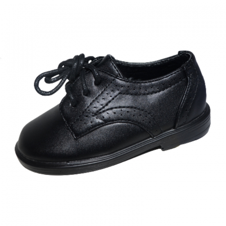 Pantofi eleganti baieti - Pantofi ortopedici eleganti pentru baieti MRS S1523N, Negru