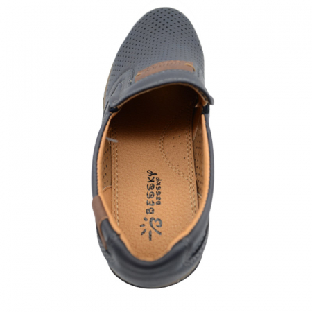 Pantofi ortopedici pentru baieti Bessky B8887C-3, Bleumarin [2]