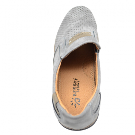 Pantofi ortopedici pentru baieti Bessky B8887B-4-36, Gri [1]