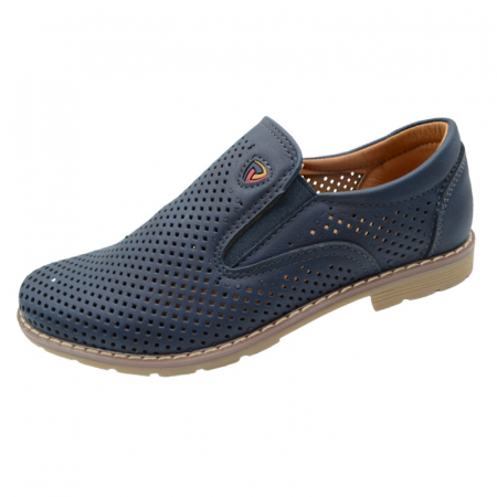 Pantofi eleganti baieti - Pantofi ortopedici pentru baieti Bessky B939-1C, Bleumarin