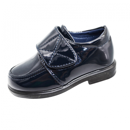 Pantofi eleganti baieti - Pantofi ortopedici pentru baieti MRS S2015B-19, Bleumarin
