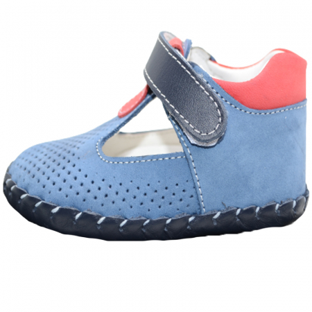 Pantofi ortopedici pentru baieti Small Foot SSMF1702, Albastru [2]
