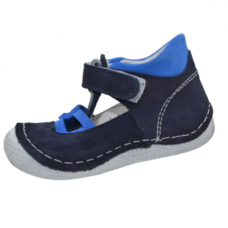 Incaltaminte baieti - Pantofi ortopedici pentru baieti Small Foot SSMF2604B, Bleumarin