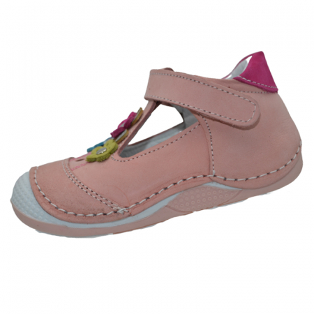 Pantofi fete - Pantofi ortopedici pentru fete Small Foot SSMF2604R, Roz