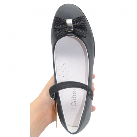 Pantofi ortopedici pentru fete Clibee D123, Negru [1]
