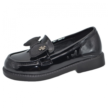 Pantofi fete - Pantofi ortopedici pentru fete MRS R701-N, Negru