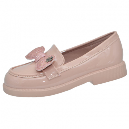 Pantofi fete - Pantofi ortopedici pentru fete MRS R701-R, Roz