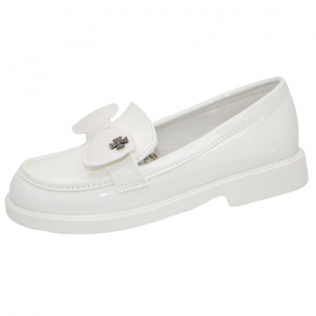 Pantofi fete - Pantofi ortopedici pentru fete MRS R701-A, Alb