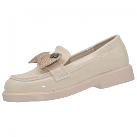 Pantofi fete - Pantofi ortopedici pentru fete MRS R701-B, Bej