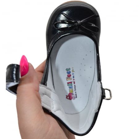 Pantofi ortopedici pentru fete Small Foot SMF1505N, Negru [5]
