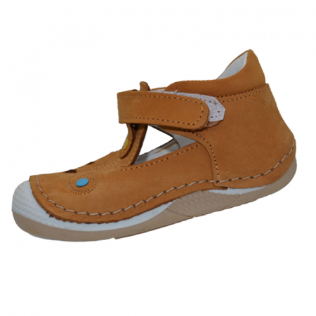Incaltaminte baieti - Pantofi ortopedici pentru baieti Small Foot SSMF2604G, Galben