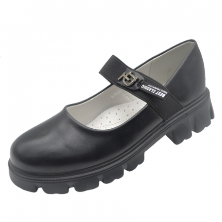 Pantofi fete - Pantofi ortopedici pentru fete Tom Miki C-T0168-A, Negru