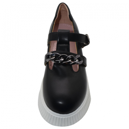 Pantofi ortopedici pentru fete Tom Miki T-10755-B, Negru [2]