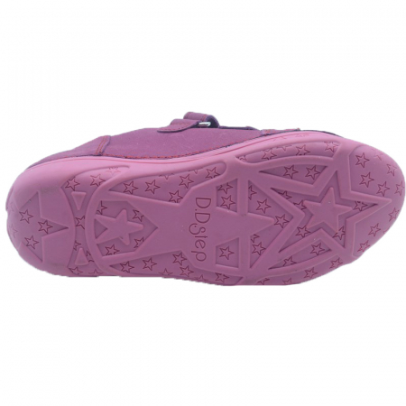 Pantofi ortopedici din piele pentru fete DDStep 046-607BL-31, Mov [3]