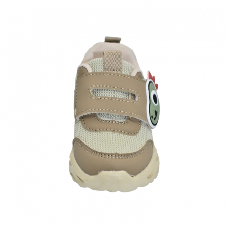 Pantofi ortopedici sport, cu leduri, pentru baieti, Tom Miki T-11478-D, Crem [1]