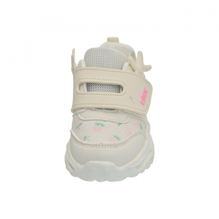 Pantofi ortopedici sport, cu leduri, pentru fete, Tom Miki T-11481-A, Crem [1]