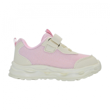Pantofi ortopedici sport, cu leduri, pentru fete, Tom Miki T-11483-A, Crem [2]