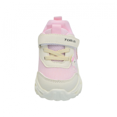 Pantofi ortopedici sport, cu leduri, pentru fete, Tom Miki T-11483-A, Crem [1]