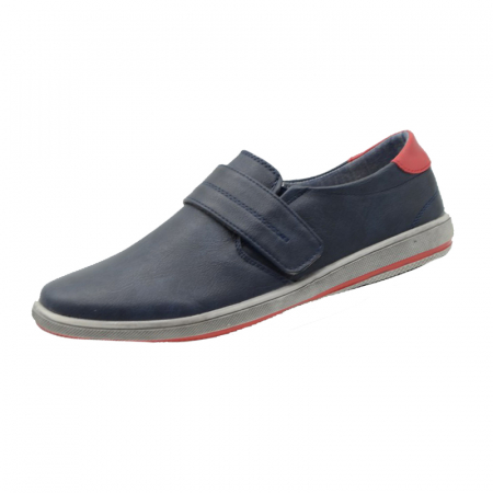 Pantofi cu siret si scai baieti - Pantofi pentru baieti Badoxx 5XC-7669R-31, Bleumarin