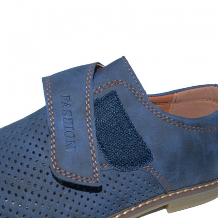 Pantofi pentru baieti Bessky B7700-3A-35, Albastru [3]