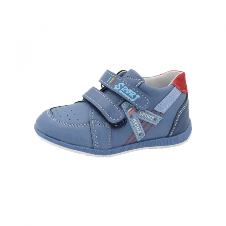 Pantofi cu siret si scai baieti - Pantofi pentru baieti Bessky WL7535-2, Albastru