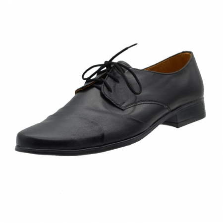 Pantofi eleganti baieti - Pantofi pentru baieti KMK 83-CZARNY-38, Negru