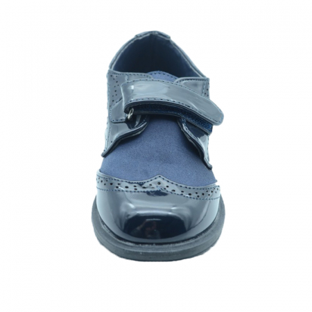 Pantofi eleganti pentru baieti MRS R129-B-30, Bleumarin [2]