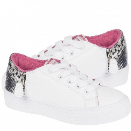 Pantofi pentru fete American Club K1569A-A-32, Alb [1]