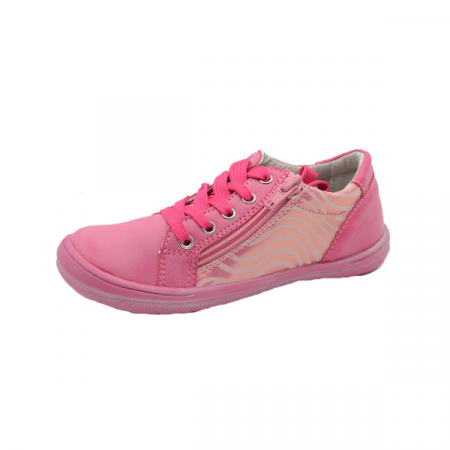 Pantofi cu siret si scai fete - Pantofi pentru fete Apawwa H590-F-25, Fucsia