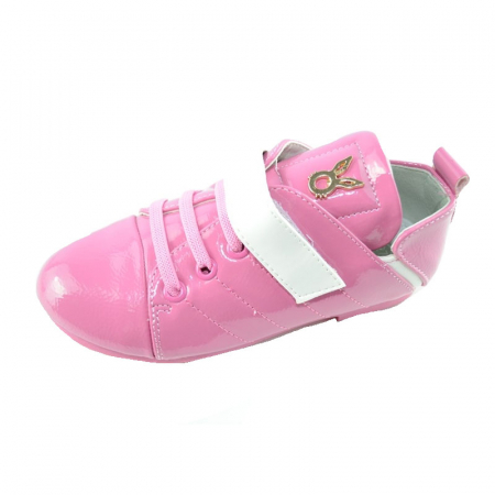 Pantofi cu siret si scai fete - Pantofi pentru fete Apawwa M292-31, Roz
