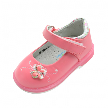 Pantofi fete - Pantofi pentru fete Bessky ZP75868, Fucsia