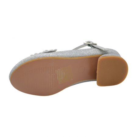Pantofi cu toc pentru fete MRS RY2023-24, Argintiu [2]